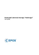 Предварительный просмотр 1 страницы EPOS Kolchuga User Manual