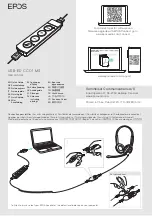 EPOS USB-ED CC 01 MS Quick Start Manual предпросмотр