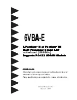 EPOX 6VBA-E Instructions Manual предпросмотр