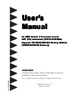 EPOX AMD Socket et A Processor based AGP (8X) mainboard User Manual предпросмотр