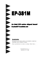 EPOX EP-3S1M Manual предпросмотр