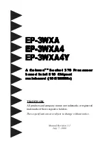 EPOX EP-3WXA User Manual preview