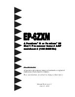 EPOX EP-6ZXM Manual предпросмотр