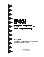 EPOX EP-BX5 User Manual предпросмотр