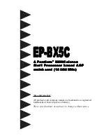 Предварительный просмотр 1 страницы EPOX EP-BX5C Manual