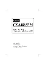 EPOX GXA486SPM Manual предпросмотр