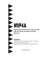 EPOX MVP4A Instructions Manual предпросмотр