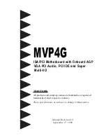 Предварительный просмотр 1 страницы EPOX MVP4G Instructions Manual