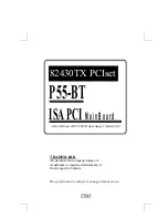 EPOX P55-BT User Manual предпросмотр