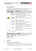 Предварительный просмотр 3 страницы EPPINGER HT Series Assembly Instructions Manual