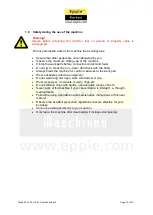 Предварительный просмотр 16 страницы Epple Maschinen GB 33 User Manual