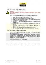 Предварительный просмотр 14 страницы Epple Maschinen PW 30 User Manual