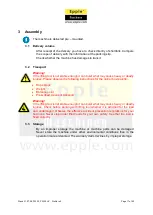 Предварительный просмотр 17 страницы Epple Maschinen PW 30 User Manual