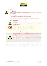 Предварительный просмотр 33 страницы Epple Maschinen PW 30 User Manual