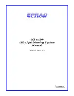 Preview for 1 page of EPRAD LCS Manual