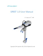 ePropulsion SPIRIT 1.0 User Manual preview