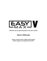 EPS Bio Technology EasyMax V User Manual preview
