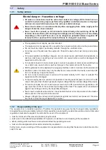 Preview for 6 page of EPS Stromversorgung PSB 9000 3U Slave series Operating Manual