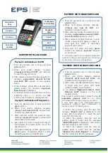 EPS Move Desk 3500 User Manual preview