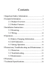 Preview for 4 page of Epsolar LandStar LS0524R Instruction Manual