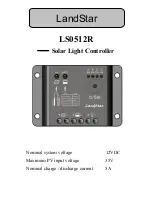 Предварительный просмотр 3 страницы Epsolar LS0512R Instruction Manual