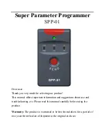 Предварительный просмотр 1 страницы Epsolar SPP-01 User Manual