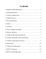 Предварительный просмотр 2 страницы Epsolar SPP-01 User Manual