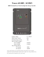 Предварительный просмотр 3 страницы Epsolar Tracer-4210RN Instruction Manual