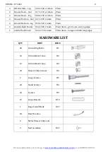 Preview for 2 page of EPSOM E7106C Assembly Instructions Manual