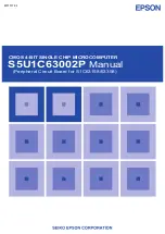 Preview for 1 page of Epson/Seiko S5U1C63002P Manual