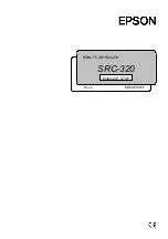 Preview for 1 page of Epson/Seiko SRC-320 ABS Manual