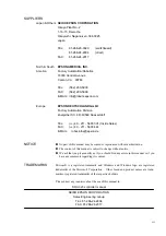 Preview for 5 page of Epson/Seiko SRC-320 ABS Manual