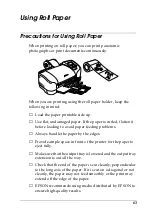 Preview for 70 page of Epson Stylus PHOTO 935 Operation Manual