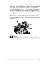 Preview for 86 page of Epson Stylus PHOTO 935 Operation Manual