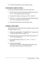 Preview for 31 page of Epson Stylus PRO 7000 Reference Manual