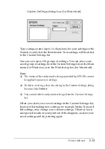 Preview for 47 page of Epson Stylus PRO 7000 Reference Manual