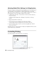 Preview for 15 page of Epson 1000 ICS Basics Manual