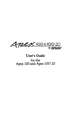 Preview for 5 page of Epson 10020 User Manual