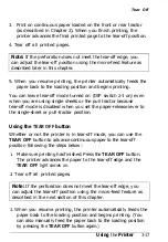 Предварительный просмотр 73 страницы Epson 1170 User Manual