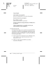 Preview for 168 page of Epson 1200 series User Manual