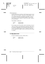 Preview for 170 page of Epson 1200 series User Manual