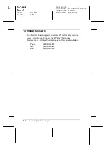 Preview for 172 page of Epson 1200 series User Manual