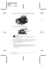 Предварительный просмотр 34 страницы Epson 1520 - Stylus Color Inkjet Printer User Manual