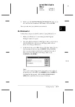 Предварительный просмотр 45 страницы Epson 1520 - Stylus Color Inkjet Printer User Manual