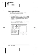 Предварительный просмотр 58 страницы Epson 1520 - Stylus Color Inkjet Printer User Manual