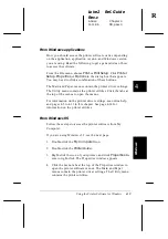 Предварительный просмотр 73 страницы Epson 1520 - Stylus Color Inkjet Printer User Manual