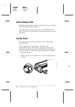 Предварительный просмотр 92 страницы Epson 1520 - Stylus Color Inkjet Printer User Manual