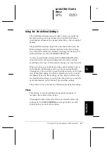 Preview for 105 page of Epson 1520 - Stylus Color Inkjet Printer User Manual