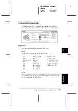 Предварительный просмотр 117 страницы Epson 1520 - Stylus Color Inkjet Printer User Manual