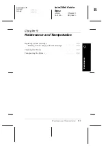 Предварительный просмотр 171 страницы Epson 1520 - Stylus Color Inkjet Printer User Manual